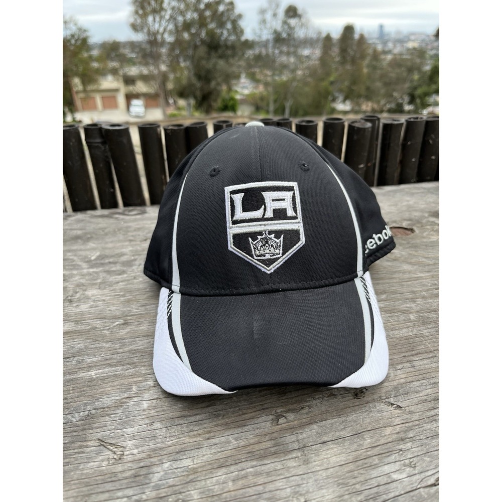 NHL Los Angeles Kings Reebok‎ Adult Structured Flex Fit Cap Hat Beanie NEW!